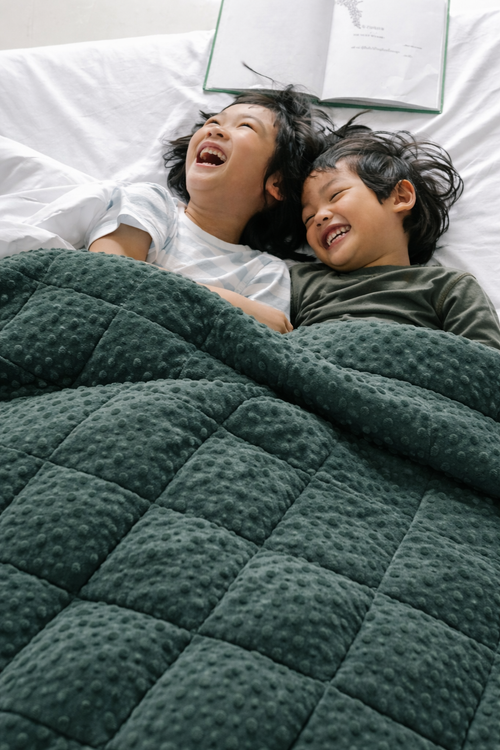 CalmCloud Coco Comforting Weighted Blanket, 3 lb
